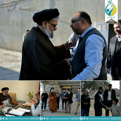 الرضوي يزور مقر مؤسسة العين برفقة منظمتين كنديتين ويصف عملها بأنه شديد” التنظيم والدقة”